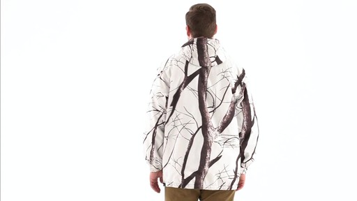Master Sportsman Men's Reversible Camo / Snow Jacket Waterproof 360 View - image 4 from the video